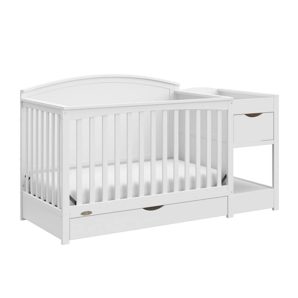 Convertible crib and changer combo online