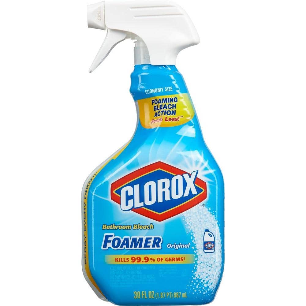 Clorox 30 Oz Bleach Foamer 4460030614, Bathtub Cleaner Home Depot