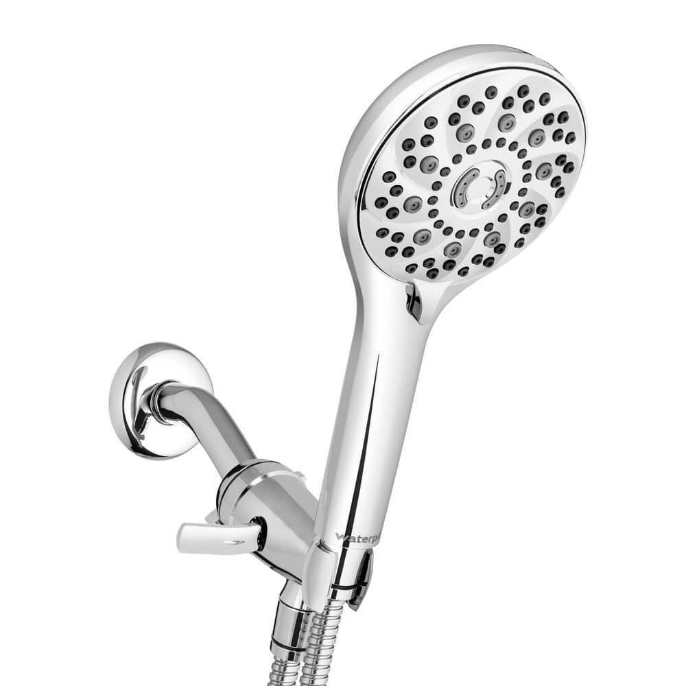 PowerPulse 8-Spray Wall Mount Handheld Shower Head 1.8 GPM in Chrome
