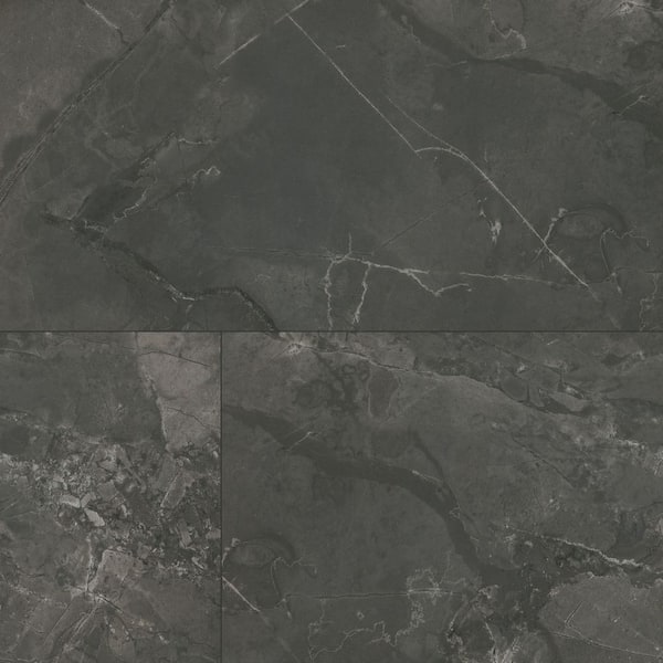 MSI Calle Peltre 16 in. x 32 in. Matte Dark Gray Porcelain Floor