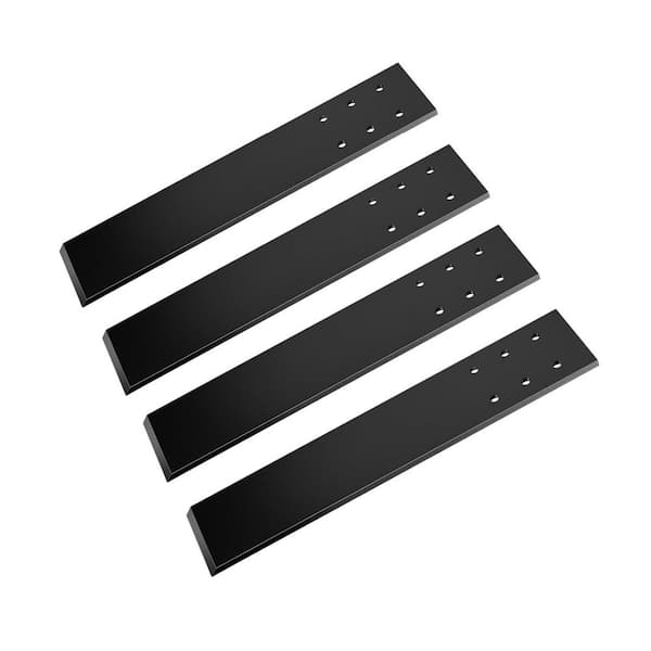 12 in. Countertop Support Brackets with Screws for Granite, Wall Mounted Support for DIY Open Shelving (4-Pack)