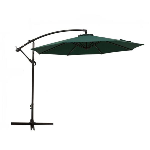 Zeus & Ruta 10 ft. Outdoor Table Market Patio Umbrella for Garden, Deck ...