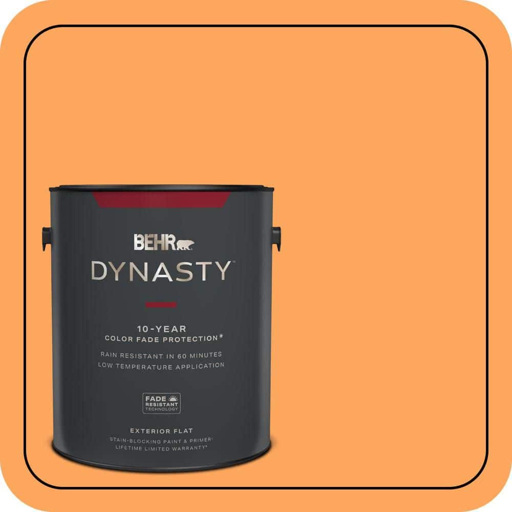 1 gal. #270B-5 Melon Flat Exterior Stain-Blocking Paint & Primer price history on PriceWatchPro