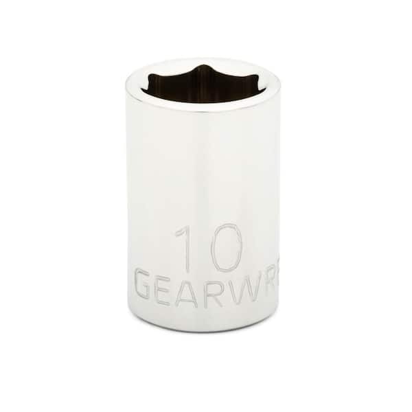 1/4 in. Drive 6 Point Metric Standard Socket 10 mm
