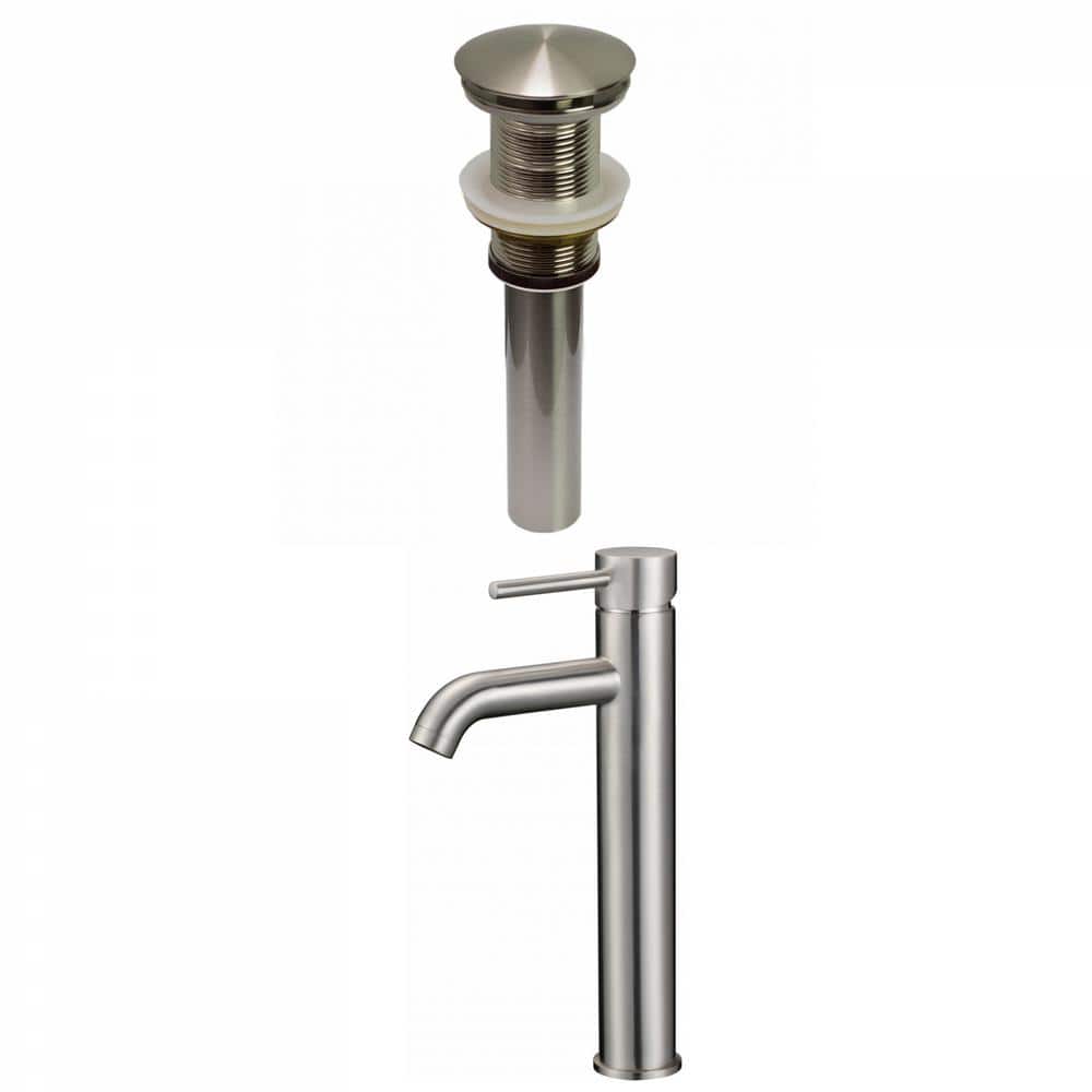 Katrina Single Handle Single Hole Vessel Sink Faucet with Pop-Up Drain in B
