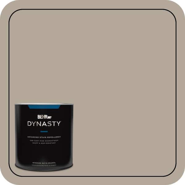 BEHR DYNASTY 1 qt. Home Decorators Collection #HDC-CL-05G Nantucket Sands Satin Enamel Interior Stain-Blocking Paint & Primer