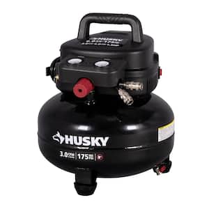 Husky 6 Gallon 175 PSI Electric Pancake Air Compressor