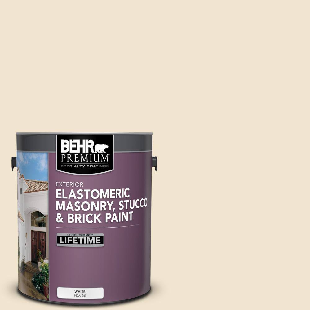 1 gal. #S310-1 Writing Paper Elastomeric Masonry, Stucco and Brick Exterior Paint price history on PriceWatchPro