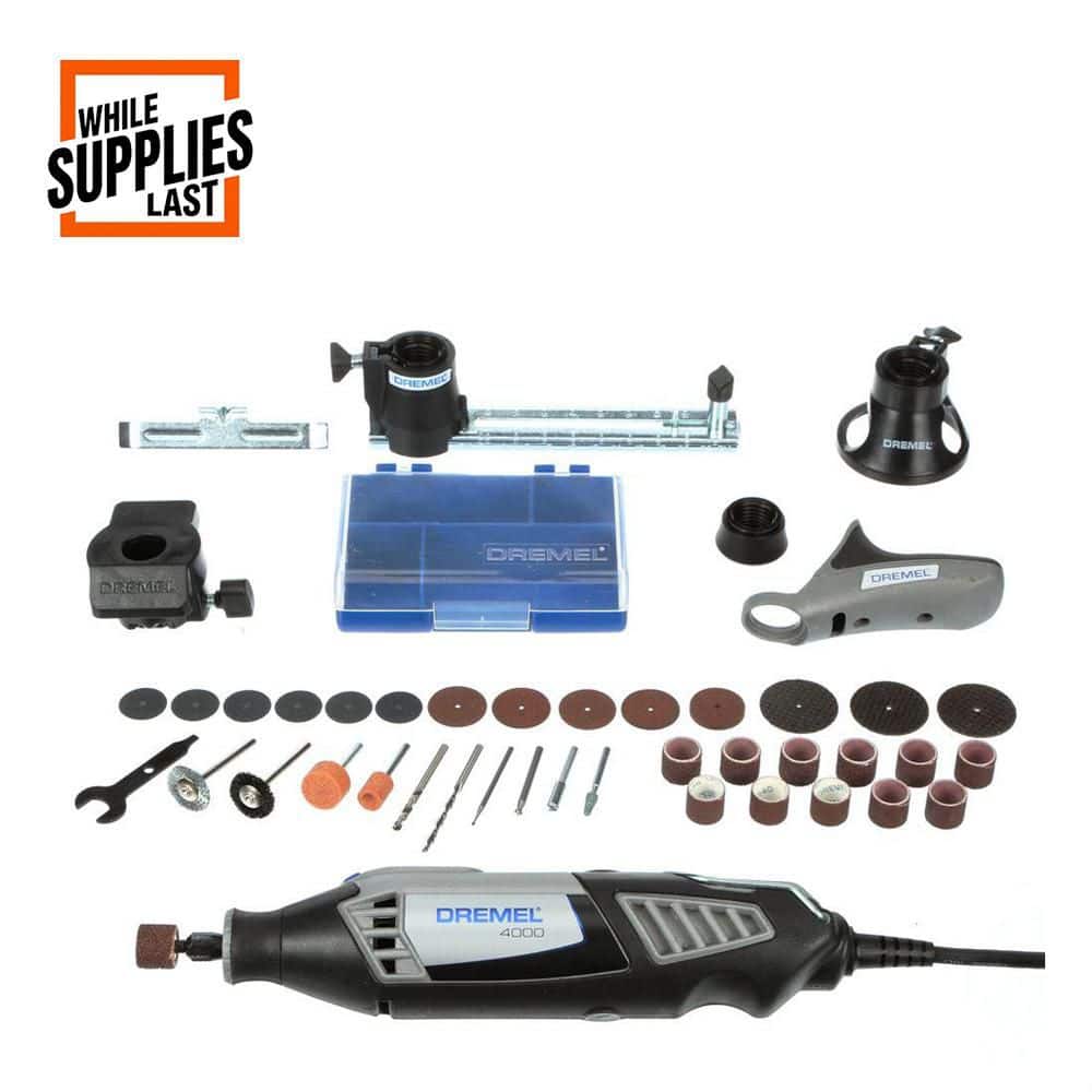 Dremel 4000 Series 1.6 Amp Variable Speed Corded Rotary Tool Kit 