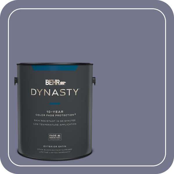 BEHR DYNASTY 1 gal. #630F-5 Vintage Satin Enamel Exterior Stain-Blocking Paint & Primer
