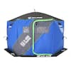 Clam X-600 Thermal Ice Team 6-Sided Hub Ice Shelter 17484 - The Home Depot