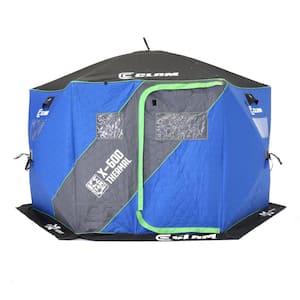 X-600 Thermal Ice Team 6-Sided Hub Ice Shelter