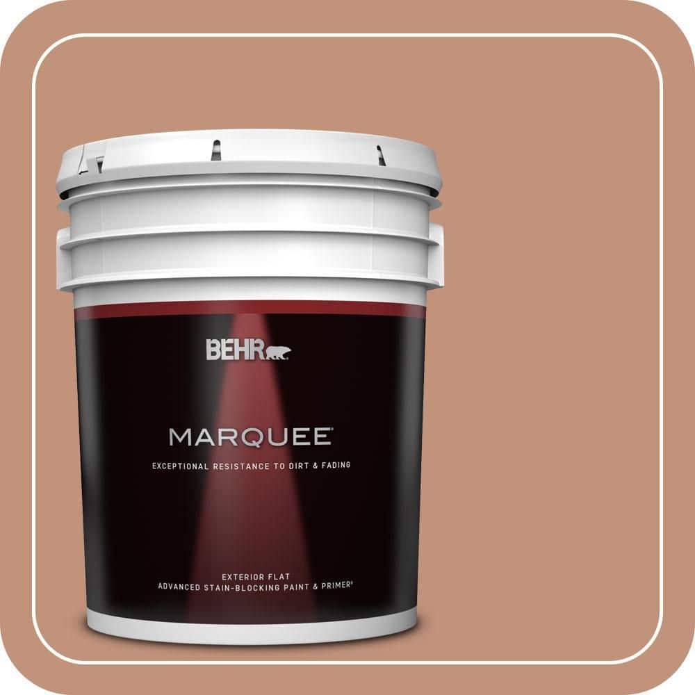 5 gal. #ICC-101 Florentine Clay Flat Exterior Paint & Primer product image for price tracking
