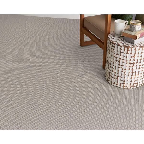 Longmont Clay Brown 13.2 ft. 37 oz. Wool Pattern Installed Carpet
