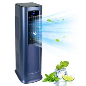 9,000 BTU (DOE) Portable Air Conditioner Cools 1,000 sq. ft. with Dehumidifier, Heater and Remote, with 1.2m Drain Hose