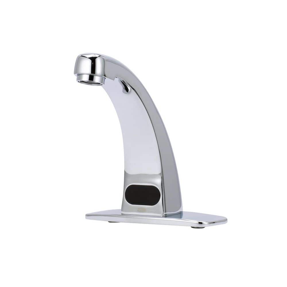 Zurn AquaSense Z6913XL Touchless Sensor Faucet, Single Hole, 1.5 GPM Aerator, Chrome with 4