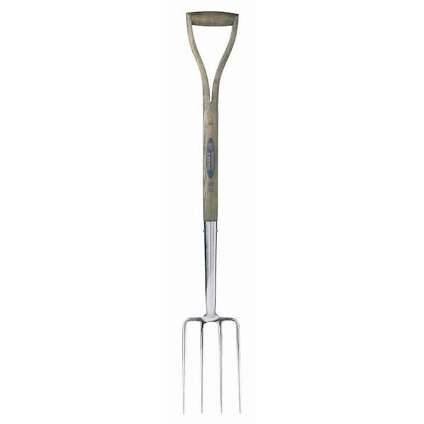 Spear & Jackson English Garden 4-Tine Stainless Steel Spading Fork