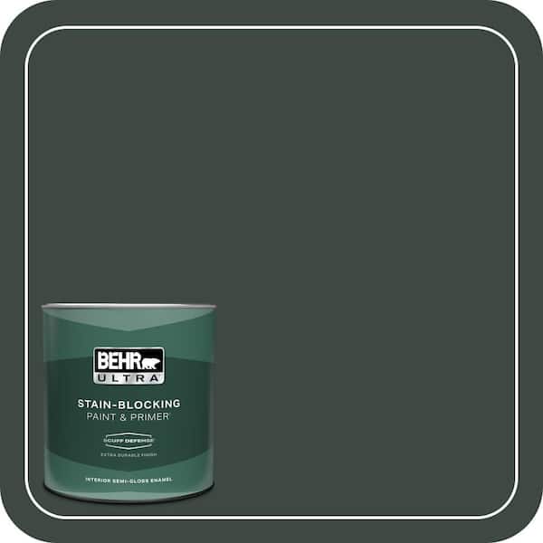 BEHR ULTRA 1 qt. #PPF-54 Trellised Ivy Extra Durable Semi-Gloss Enamel Interior Paint & Primer