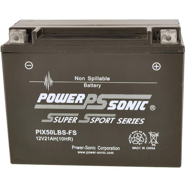 Power-Sonic Factory Activated AGM PowerSport Battery