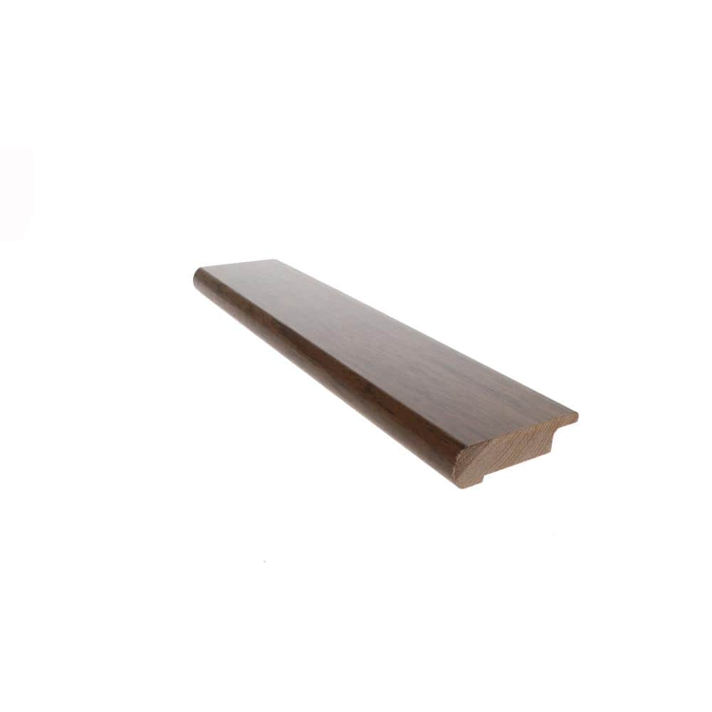 Overlap Stair Nose Hickory Karen 0.375 in. T x 2.50 in. W x 78 in. L Solid Matte Hardwood Trim price history on PriceWatchPro