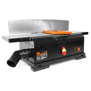 10 Amp 6 in. Corded Benchtop Jointer with Cast Iron Table and Fence