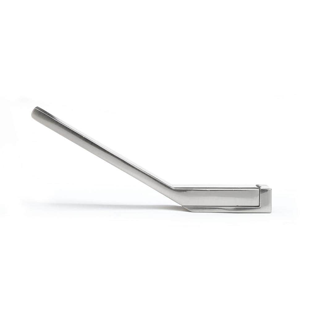 Brushed Nickel Contemporary Wall Mount Metal Hook