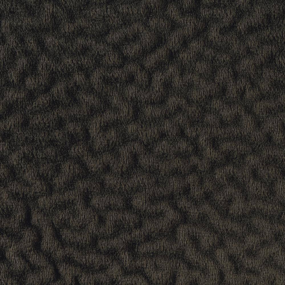 Contemporary Chocolate Microfiber Glider Recliner with Manufactured Wood