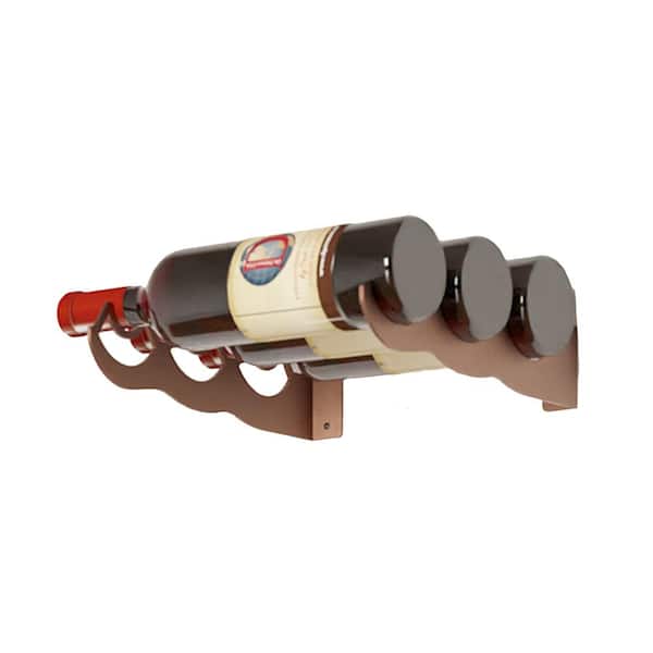 DI PRIMA USA Eagle Edition 3-Bottle Wall Mounted Wine Rack