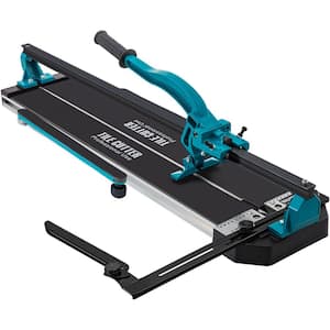 Tile Cutter 48 in. Manual Tile Cutter with 0.6 in. Aluminum Blade and Replacement Blade Non slip hand grip