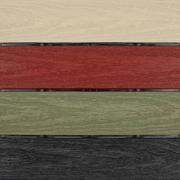 めーぷる NewTechWood UltraShield Natural 1 ft. x 1 ft. Composite Quick Deck