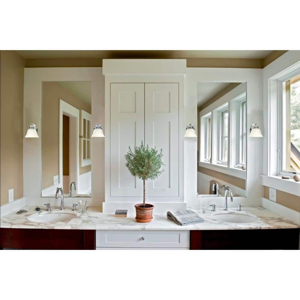 Empire Polished Chrome 6.25" Energy Star Wall Sconce