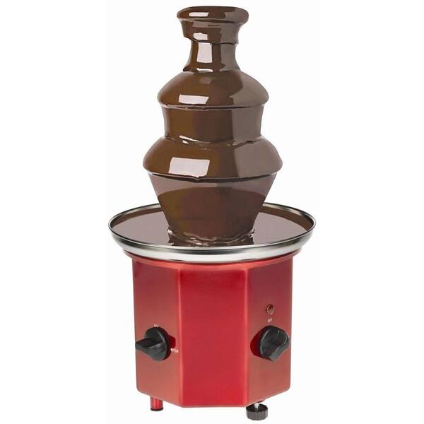 KALORIK Chocolate Fountain in Red Metallic-DISCONTINUED
