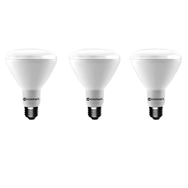 6-Pack 65-Watt Equivalent BR30 Dimmable LED Light Bulb Soft White by EcoSmart 