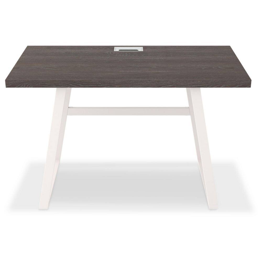 Dorrinson 47'' Transitional Two-Tone Home Office Desk