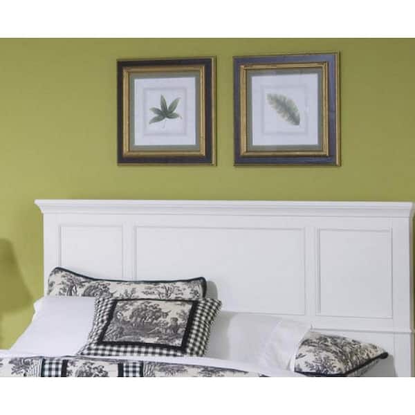 Naples White King Headboard
