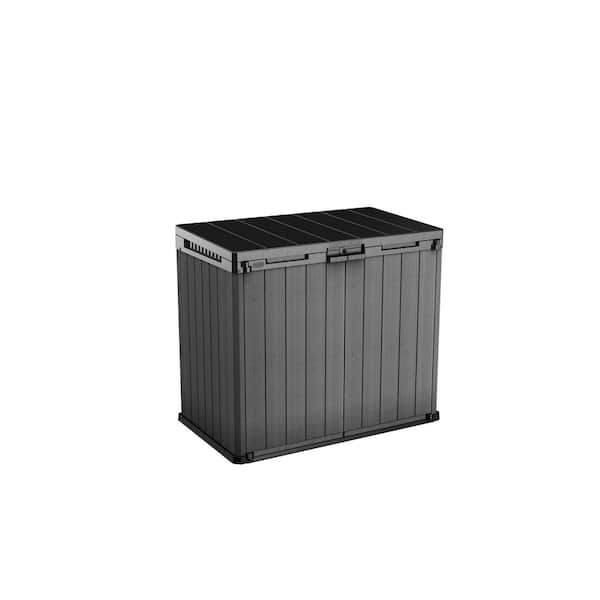 SIO Darwin 3 ft. W x 5 ft. D Resin Shed Grey (14.5 sq. ft.)