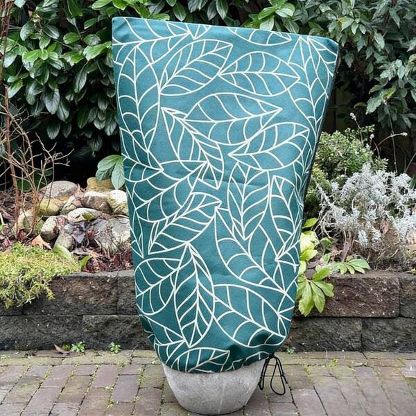 32 in. H Green Outdoor Plant Cover Freeze Protection (4-Pack