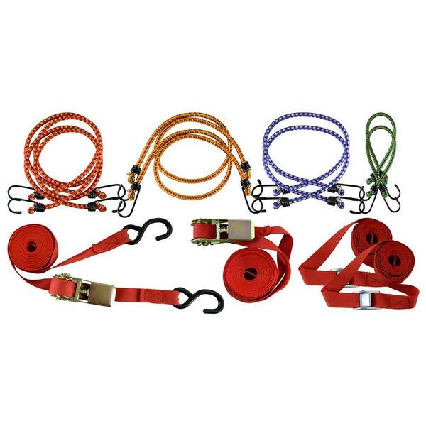 Unbranded (12-Piece) Ratchet/Bungee Kit