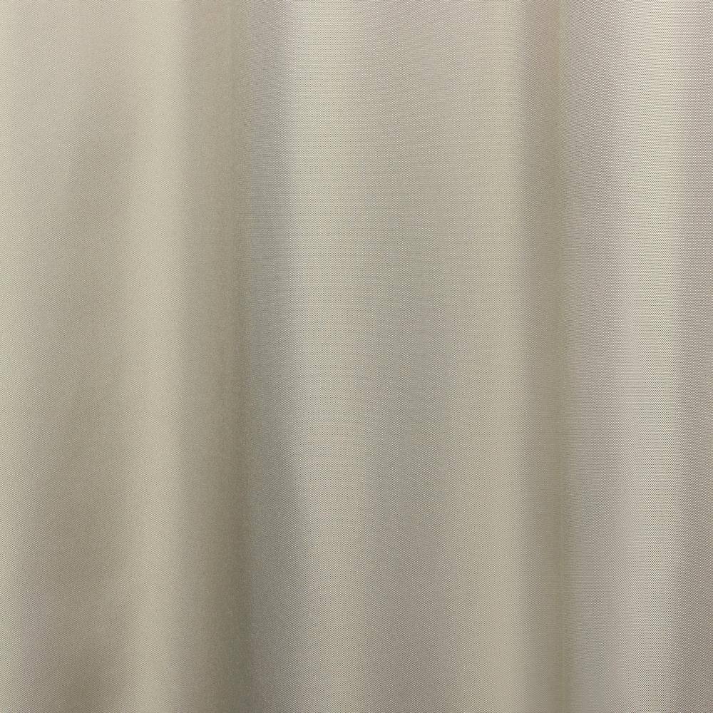 Taupe Polyester Light-Filtering Tab Top Curtain Panels, 54" x 63"
