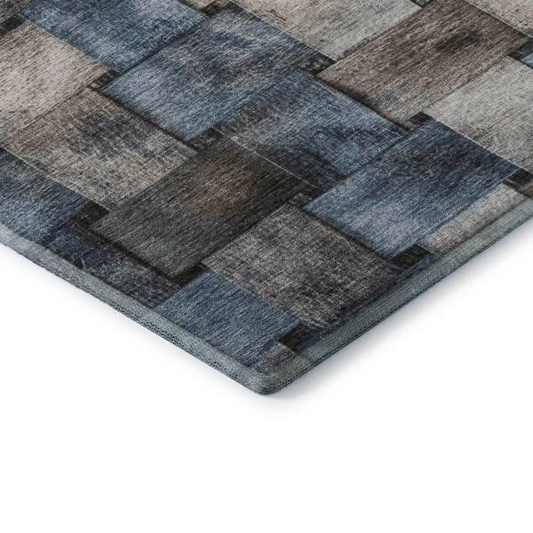 Mayfield Premium Machine Washable Abstract AMF1988 Taupe 2 ft. x 3 ft. Accent Rug