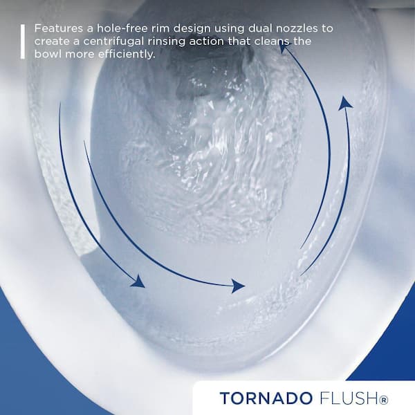 TOTO Redington 12 in. Rough In 1-Piece 1.28 GPF Single Flush