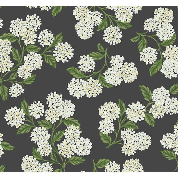 60.75 sq. ft. Hydrangea Wallpaper