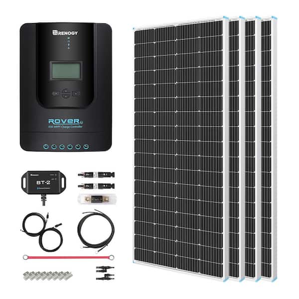 800-Watt 12V General Off-Grid Solar Panel Kit