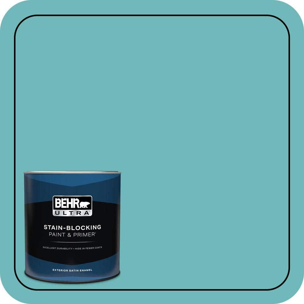 1 qt. #510D-5 Surfer Satin Enamel Exterior Paint & Primer price history on PriceWatchPro