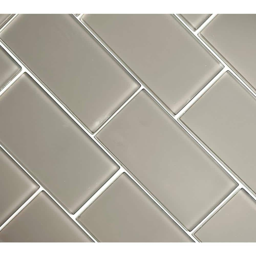 WS Tiles Swimming Pool Series Shades of Blue 12-in x 12-in Polished Glass Uniform Squares and Wall Tile (22-sq. ft/ Carton)