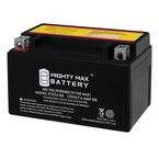 Mighty Max Battery YTX7A-BS Lithium Replacement Battery Compatible with ATV Yacht CTX7A-BS - 4 Pack