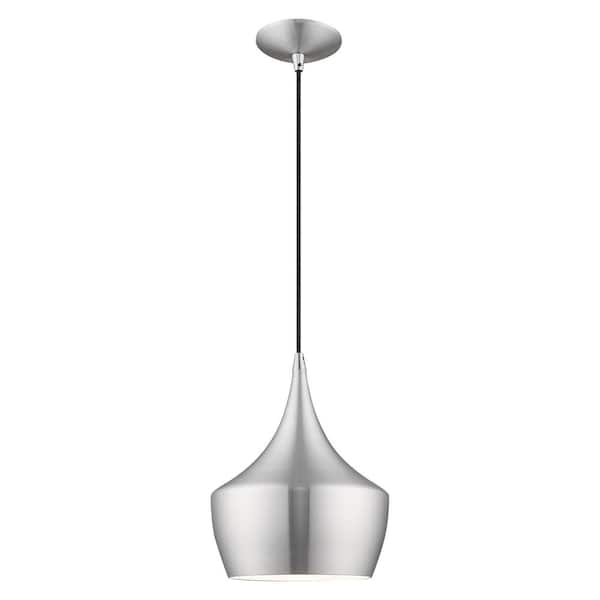AVIANCE LIGHTING Goodwin 1-Light Brushed Aluminum Mini Pendant