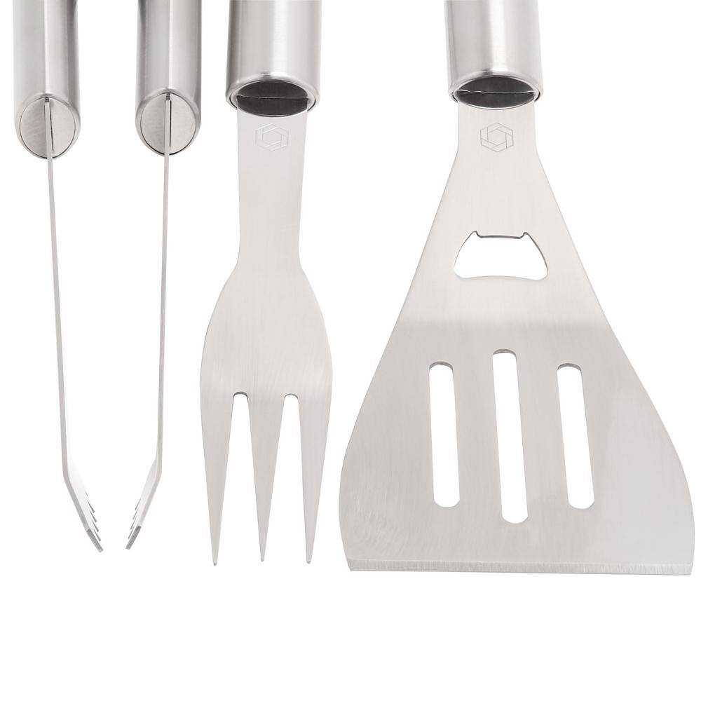 Picnic Time BBQ Apron Tote with Tools, Mitt and Chef's Hat: Durable PVC, Kitchen Textile Set, Air Dry Care