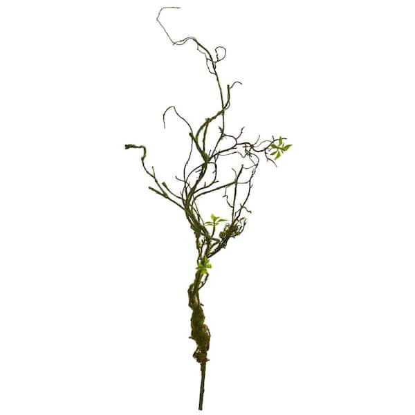 Nearly Natural Indoor 24 Moss Twig Vine Artificial Plant (Set of 6)