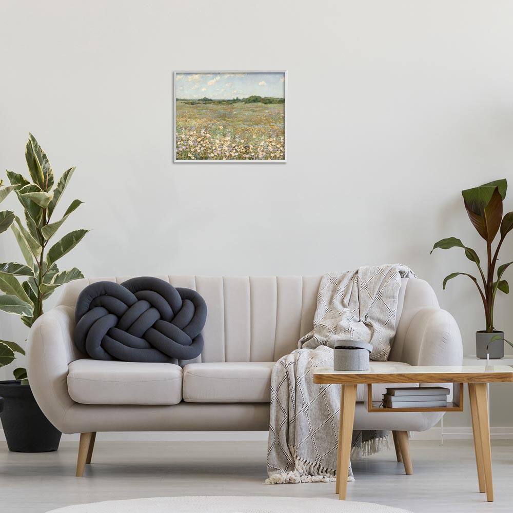 Vast Flower Speckled Meadow by Amber Sterling White Framed Nature Giclee Art Print 16 in. x 20 in. price history on PriceWatchPro